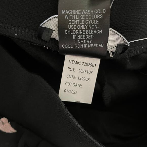 Torrid NWT Maxi Skirt with Undershorts Chiffon Floral Black Pink Size 4X - Picture 8 of 8